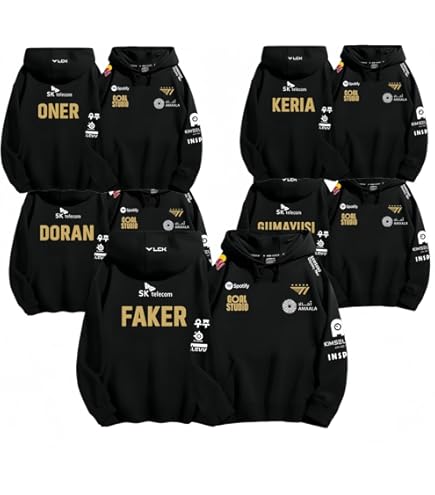 Amazon.co.jp: FAKER 同型 パーカー SKT T1 フェイカー チーム