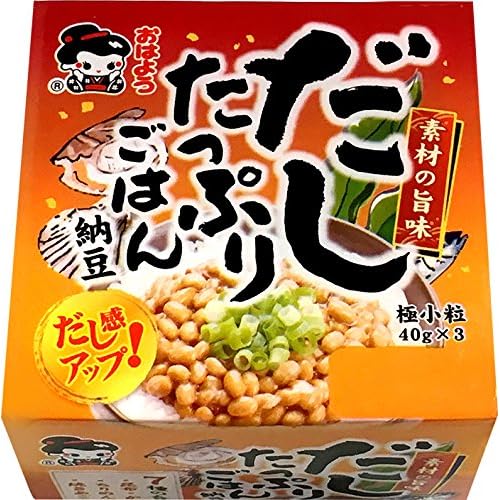 おはよう納豆 だしたっぷりごはん納豆