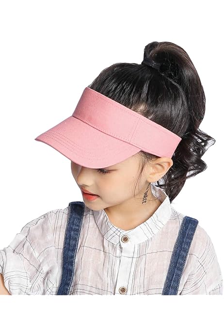 Kids Visor Sun-Hat Cotton Sports - Sun 