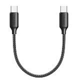 RAVIAD USB Type C ケーブル USB C to USB C ケーブル PD3.0 QC3.0 対応 100W/5A 超急速充電 USBC & USBC 充電コード タイプc 充電コード iPhone 16 15 iPad MacBook Pro, Galaxy S24 S23, Huawei Sony Xiaomi Pixel タイプc機種対応(0.3m)