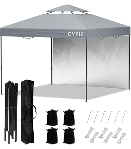 Amazon | ワンタッチ タープテント 3段階調節 3m/2.5m/2m UVカット