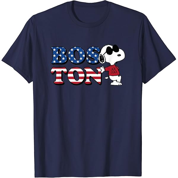 Amazon | ピーナッツ スヌーピー サングラス ジョークール Tシャツ | T