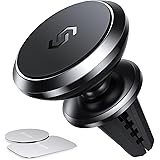 【 令和新型 】 Syncwire マグネット式 車載 スマートフォンホルダー 360度回転 エアコン吹き出し口用 アルミ合金製 iPhone 14 / 14 Pro / 14 Plus / 14 Pro Max / 13mini / 13 / 13