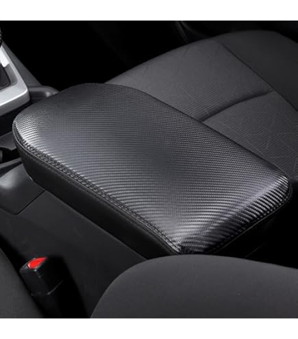 KENDDEEL Sport Style Carbon Fiber Gear Shift Knob Sticker Compatible