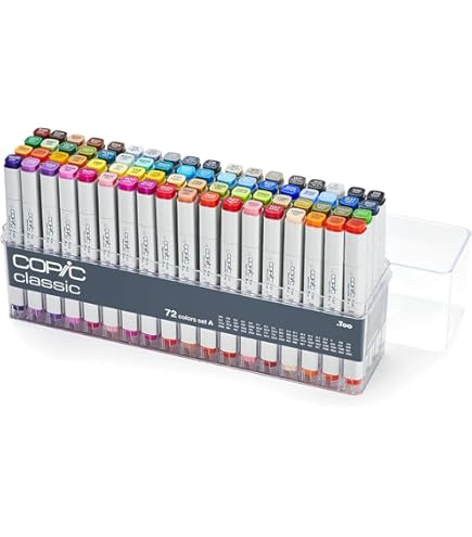 S*7様 COPIC 全72色✖︎3 (216色)マーカーセット144 Part Copic Sketch 72 colors set C - COPIC Official Website