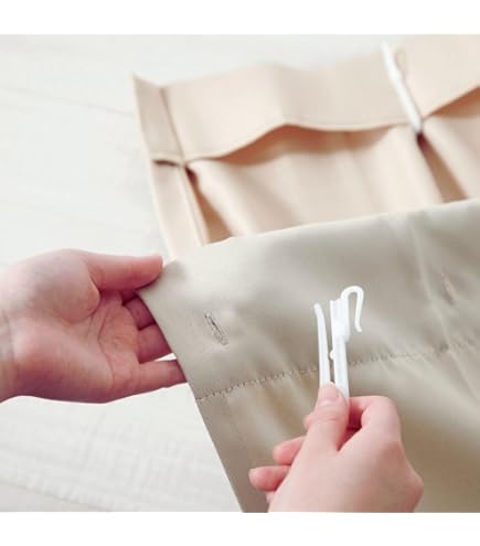 Amazon｜ユニベール カーテン裏地用 後付け カーテン 3級相当 洗える