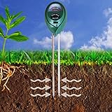 KKmall 2-in-1 Soil Moisture Sensor Meter and PH acidity Tester, Plant Tester, Helpful For Garden, Fa