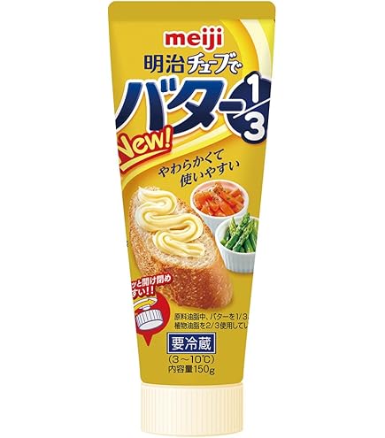 バターです。 Amazon.co.jp: [冷蔵]明治スプレッタブル バターのやさしいコク 130g