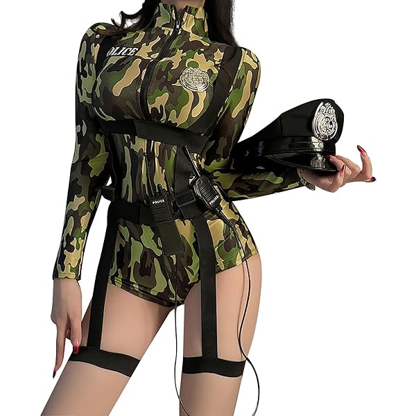 Amazon.co.jp: [Malymoon] ハロウィン コスプレ アーミー 軍人 ポリス
