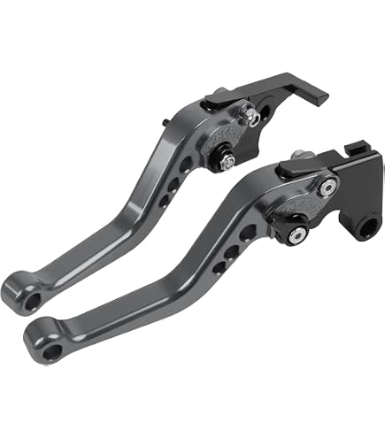 PROCNC Short Brake & Clutch Levers For Kawasaki Versys, Vulcan, Z900, Ninja 650 - Adjustable 6-Position (Double Color) - View #5