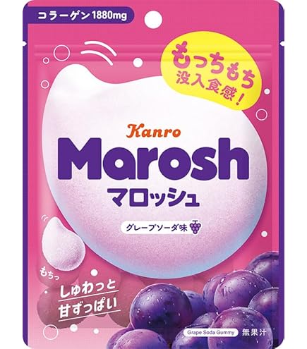 Amazon | カンロ マロッシュみかんソーダ味 46g×6個 | カンロ | グミ 通販
