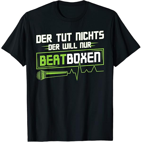 Amazon | マイクヒューマンビートボックス Tシャツ | Tシャツ