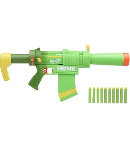 Amazon.co.jp: ナーフ フォートナイト コンパクト SMG 電動ダーツ