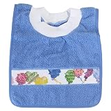 フェイラー FEILER スタイ よだれかけ COLLAR BIB BALLOONS カラービブ バルーンズ かぶるタイプ アズール【並行輸入品】