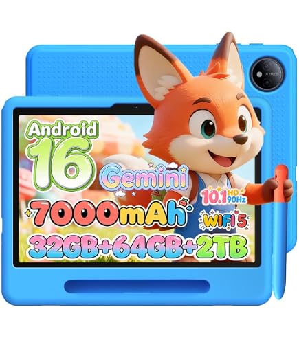 Amazon.co.jp: 【キッズタブレット 子供用 Android16 3～7歳向け】P10