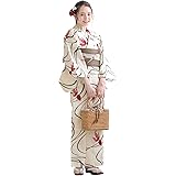 [SOUBIEN] ソウビエン 浴衣セット 2点セット 浴衣 半幅帯 bonheur saisons assort-ynset0125