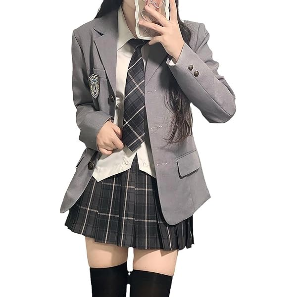Amazon.co.jp: rakucos JK制服 女子高生 学校制服 春秋冬用 スクール