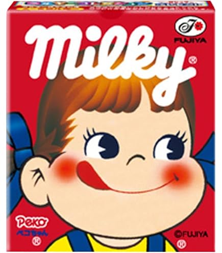 Amazon.co.jp: 不二家 ミルキー 箱 6粒 10箱セット まとめ買い ミルク