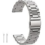 [GOHHME] 時計バンド ベルト18mm 20mm 22mmステンレス 時計 ベルト 18ミリ 20ミリ 22ミリ スマートウォッチバンド ベルト 腕時計バンド 18mm 20mm 22mm 交換ベルト 金属ベルト メタルベルト