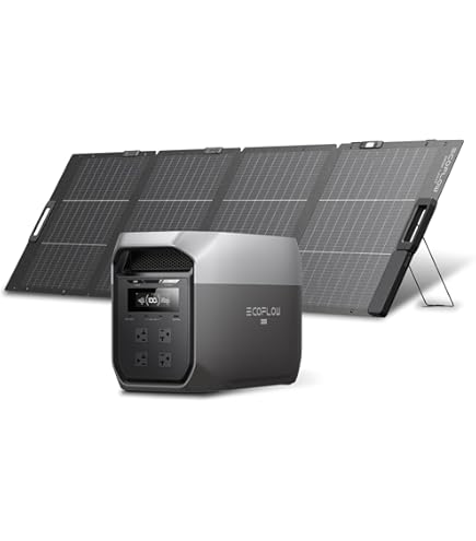 Amazon.co.jp: 【整備済み品】EcoFlow ポータブル電源 DELTA 2 Max