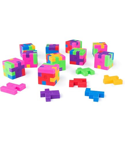 Cube Puzzle Radiergummi – Knifflig Und Praktisch, Von Keycraft