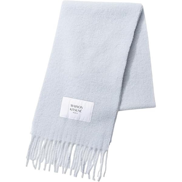 Amazon.co.jp: [メゾンキツネ]ストール ベージュ メンズ MAISON