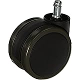 オカムラ オプションパーツ ウレタンキャスター (5個セット) G93107X ブラック (軸の長さ)21L/(床からの取付け高さ)81.5H