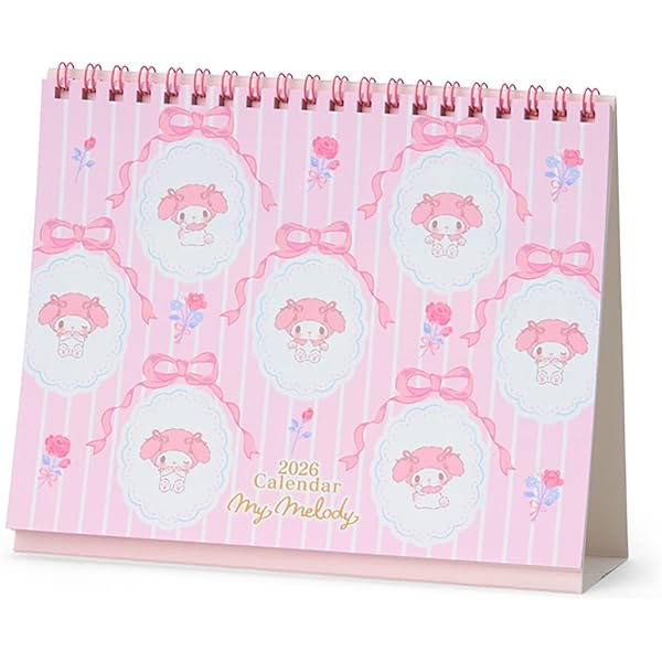 My Melody 2026 DATEBOOK A5サイズ Japan Sanrio - Calendar & Planner 2026 x My Melody A5 Datebook