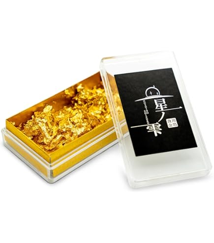 Amazon | 金の舞 切り廻し PC (SW) 食用金箔金粉 金沢箔一 | 箔一