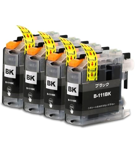 Amazon.co.jp: LC111-4PK 4色セット (LC111BK×1 LC111C×1 LC111M×1