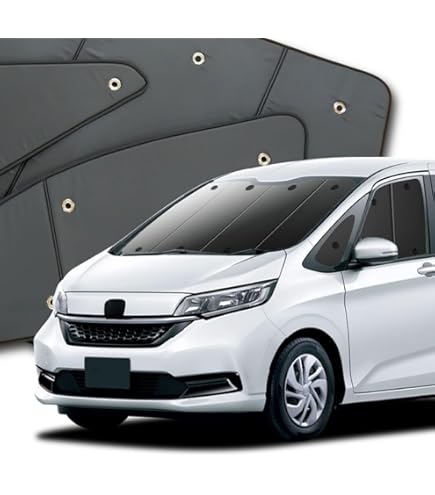車中泊用プライバシー サンシェード 車 フリード GB5 GB6 GB7 GB8系　開封のみ未使用 Amazon.co.jp: 新型 フリード GB サンシェード Freed GB5 GB6 GB7 GB8
