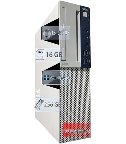 NECパソコン第9世代Core i5-9500/16G/500G Amazon.co.jp: デスクトップパソコン NEC Mate 整備済 第9世代