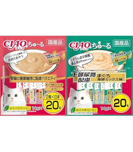 Amazon.co.jp: チ ャ オ ち ゅ~ る 下部尿路・腎臓の健康維持 に