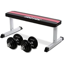 バーベル ダンベルセット 100KG セット・フラットベンチ/（IROTEC）
