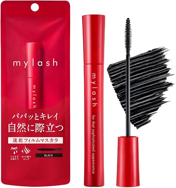 OPERA(オペラ) マイラッシュ アドバンスト 01 ブラック 漆黒 mylash 速乾フィルムマスカラ お湯オフ - 1