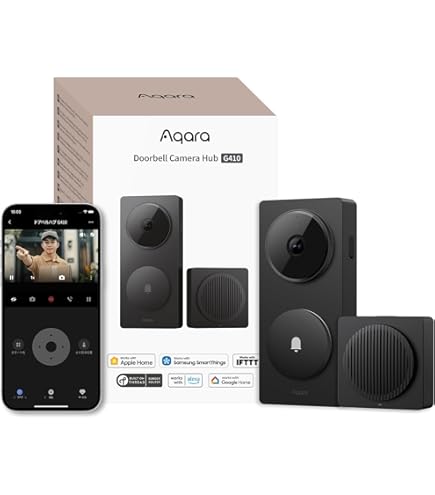 Amazon.co.jp: Aqara インターホン ドアホン ワイヤレス スマホ連動