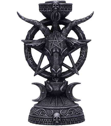 Amazon.co.jp: Veronese Design 9 1/2インチ バフォメット像 樹脂像