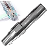 フラット 鉛筆削り 眉ペンシル 削り器 アイペンシルシャープナー4 In 1 化粧品ペン削りツール ポータブルで安全 補助ツール 様々な木製のアイブロウペンシルに適しています メイク初心者とプロ向け