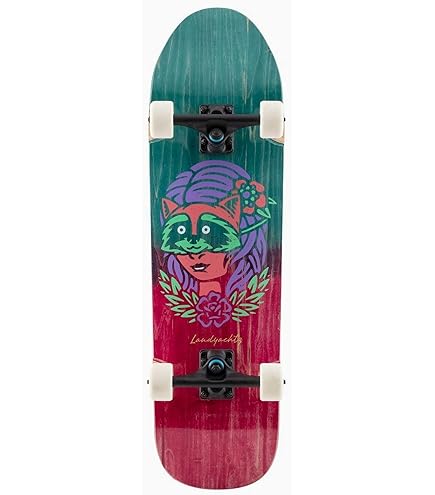 Amazon.co.jp: Landyachtz Dinghy Skeleton Mini Cruiser Longboard