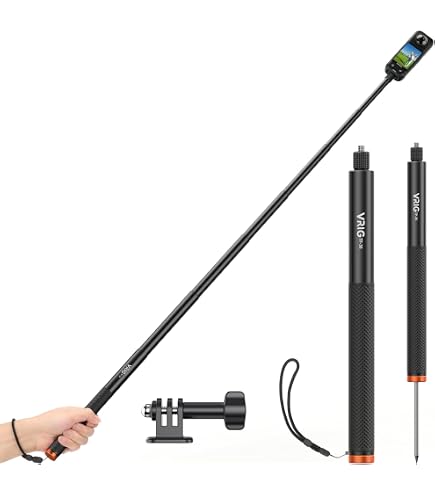 Amazon.co.jp: Insta360 超長い自撮り棒、3mカーボンファイバー製