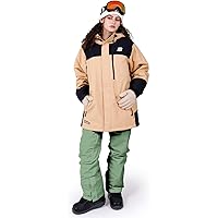 Amazon.co.jp: [DLITE] スノーボードウェア レディース 上下セット 全