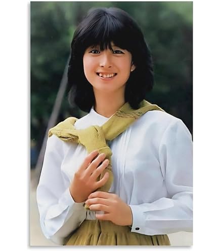 Amazon.co.jp: 河合奈保子 歌手 若い頃4 レトロ ポスター アートパネル