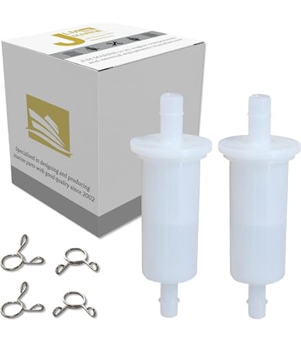 Fuel Filter Assembly 0397715 / 0394375 For Johnson Evinrude Outboard Motors 15HP-120HP (1980s Models)