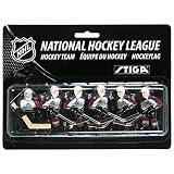Stiga Colorado Avalanche Table Rod Hockey Players [並行輸入品]