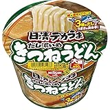 日清食品 日清デカうま きつねうどんだし濃いめ 106g×12個