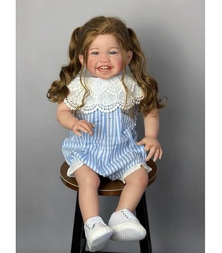 Amazon.co.jp: Meeler リボーンドール 55cmリアルな 笑顔赤ちゃん人形