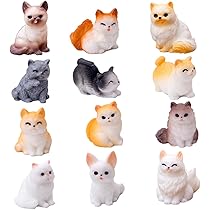 ビクトリアミニチュア猫 Amazon.co.jp: BCOATH 12個 マイクロ風景猫 ミニ猫の置物