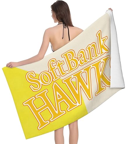 Amazon｜バスタオル 福岡ソフトバンクホークス ビーチタオル フェイス