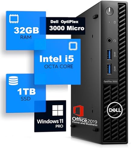Amazon.co.jp: 【整備済み品】DELL 超ミニPC OptiPlex 3080 Micro