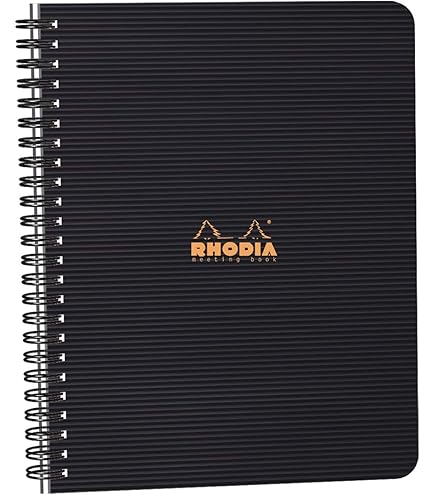 RHODIA 118979C - Unlimited Black Elastic Notebook - A5 - Lined - View #2